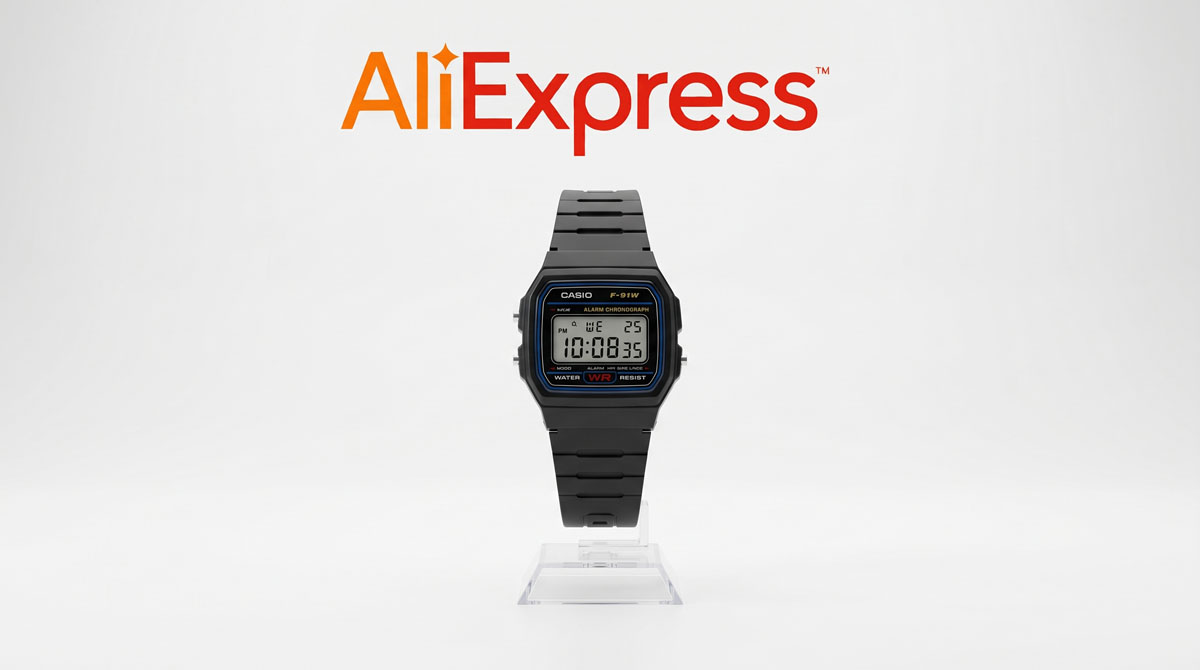 Casio F-91W AliExpressis – ostujuhend Eesti ostjatele