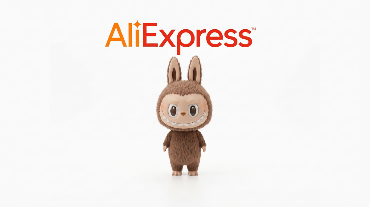 Labubu tooted AliExpress veebipoes